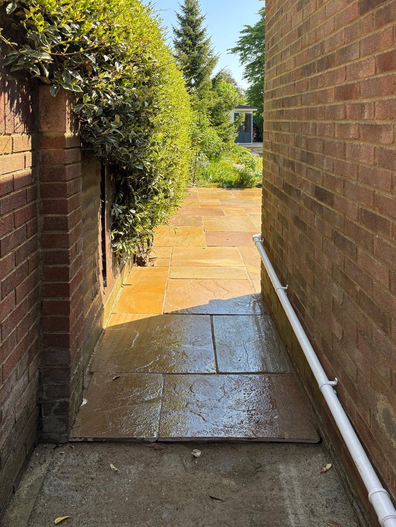 Patio design and construction in Worthing