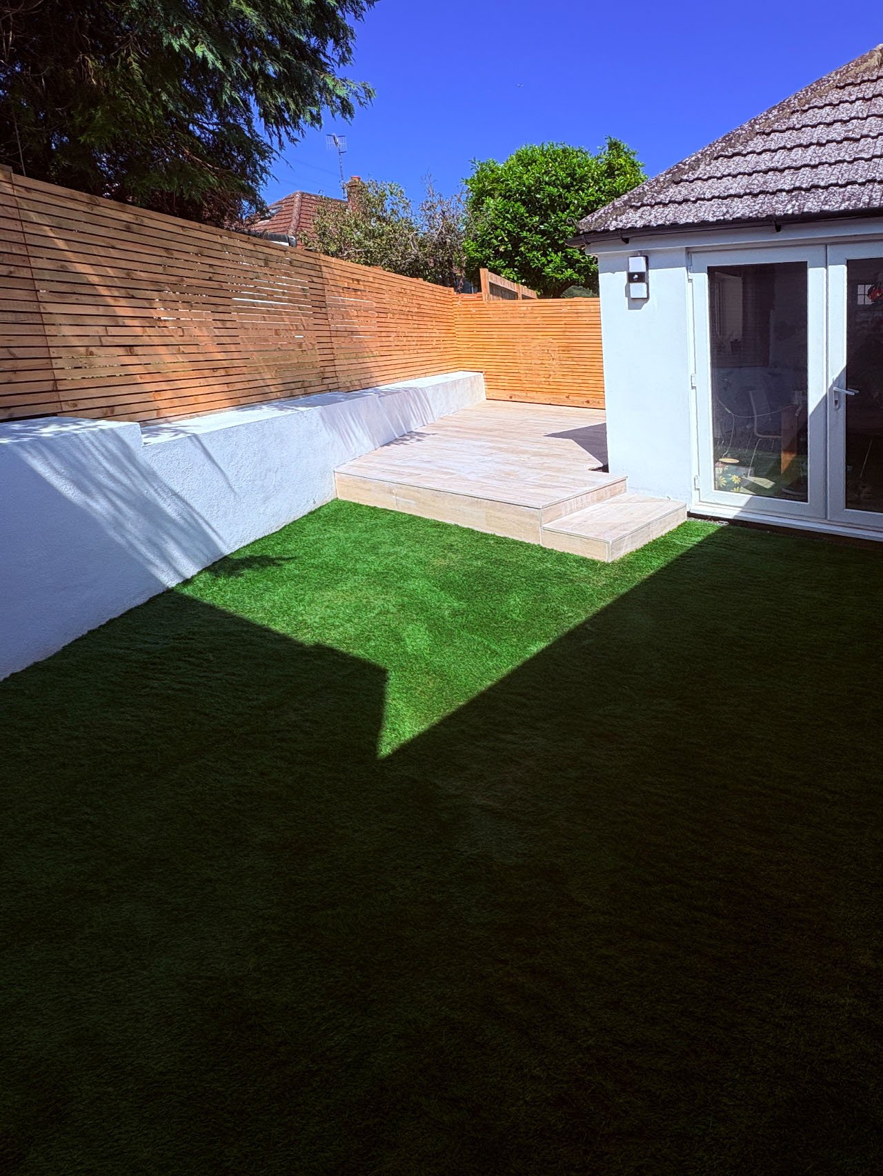 Outdoor space renovation in Mile Oak